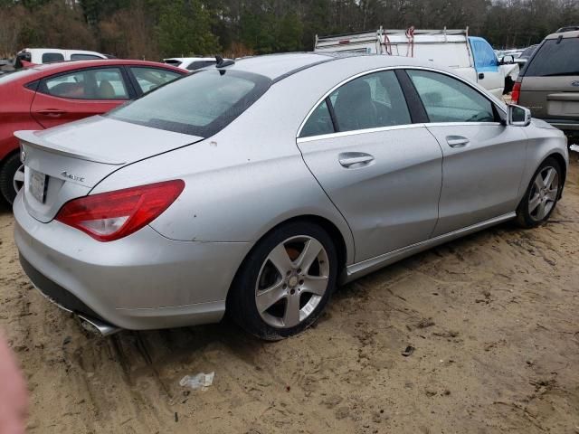 2016 Mercedes-Benz CLA 250 4matic