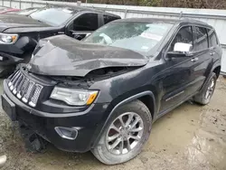 Jeep Grand Cherokee Limited salvage cars for sale: 2015 Jeep Grand Cherokee Limited