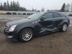 Salvage cars for sale from Copart Bowmanville, ON: 2011 Cadillac CTS Premium Collection