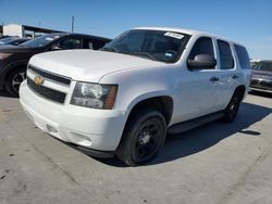 Salvage cars for sale at Grand Prairie, TX auction: 2012 Chevrolet Tahoe Police