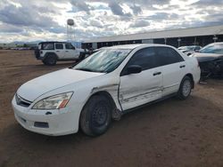 Honda Accord salvage cars for sale: 2006 Honda Accord Value