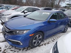 Honda Civic LX salvage cars for sale: 2021 Honda Civic LX