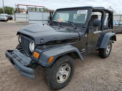 Jeep salvage cars for sale: 2006 Jeep Wrangler / TJ SE