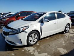 KIA Forte LX Vehiculos salvage en venta: 2018 KIA Forte LX