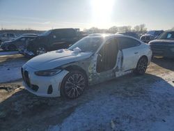 Vehiculos salvage en venta de Copart Kansas City, KS: 2022 BMW 430I Gran Coupe