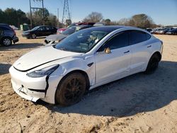 Salvage cars for sale from Copart China Grove, NC: 2019 Tesla Model 3