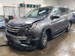Salvage cars for sale at auction: 2016 Honda Pilot Exln