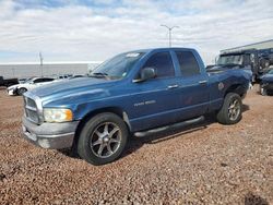 Salvage trucks for sale at Phoenix, AZ auction: 2002 Dodge RAM 1500