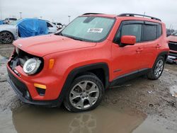 Salvage SUVs for sale at auction: 2019 Jeep Renegade Latitude