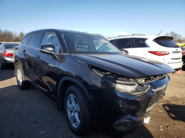 2020 Toyota Highlander Hybrid LE