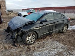 Salvage cars for sale at Rapid City, SD auction: 2019 Hyundai Elantra SEL