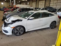 Honda salvage cars for sale: 2017 Honda Civic EX