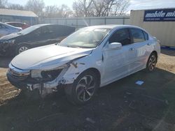 Vehiculos salvage en venta de Copart Wichita, KS: 2016 Honda Accord EXL