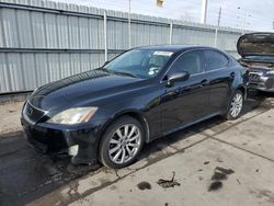 Salvage cars for sale from Copart Littleton, CO: 2008 Lexus IS 250