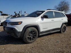 Salvage cars for sale from Copart Mercedes, TX: 2022 Jeep Cherokee Trailhawk