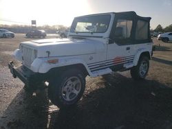 Jeep salvage cars for sale: 1992 Jeep Wrangler / YJ Islander