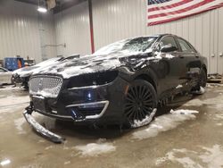 Salvage cars for sale at Milwaukee, WI auction: 2018 Lincoln MKZ Reserve