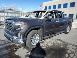Salvage cars for sale from Copart Littleton, CO: 2021 GMC Sierra K1500 SLT