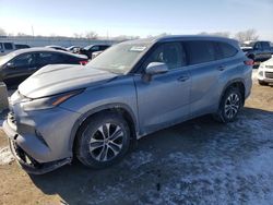 Toyota Highlander salvage cars for sale: 2021 Toyota Highlander XLE