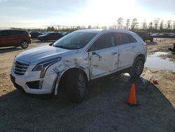 Salvage cars for sale from Copart Houston, TX: 2017 Cadillac XT5 Luxury