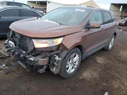 Salvage cars for sale at Brighton, CO auction: 2017 Ford Edge SEL