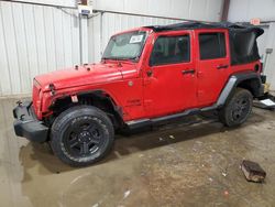 Salvage cars for sale from Copart Pennsburg, PA: 2018 Jeep Wrangler Unlimited Sport