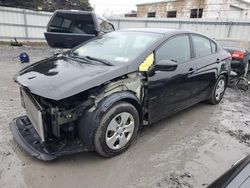 KIA Forte lx salvage cars for sale: 2017 KIA Forte LX