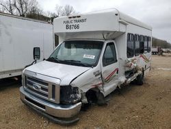 Salvage trucks for sale at Greenwell Springs, LA auction: 2014 Ford Econoline E350 Super Duty Cutaway Van