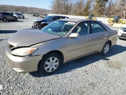 Salvage cars for sale from Copart Concord, NC: 2003 Toyota Camry LE