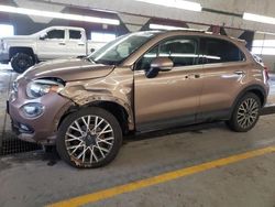 Salvage cars for sale at Dyer, IN auction: 2018 Fiat 500X Lounge