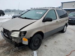 Toyota Sienna LE salvage cars for sale: 2002 Toyota Sienna LE