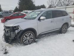 Mitsubishi salvage cars for sale: 2017 Mitsubishi Outlander SE