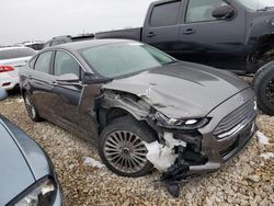 Salvage cars for sale at Sikeston, MO auction: 2014 Ford Fusion Titanium