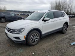 Salvage cars for sale from Copart Arlington, WA: 2020 Volkswagen Tiguan SE