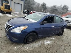 Salvage cars for sale at Mendon, MA auction: 2019 Nissan Versa S