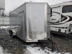 Salvage trucks for sale at Albany, NY auction: 2020 Quality Trailer