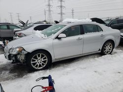 Chevrolet salvage cars for sale: 2009 Chevrolet Malibu LTZ