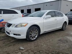 Salvage cars for sale at Jacksonville, FL auction: 2007 Lexus GS 350