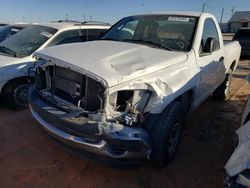 Salvage cars for sale from Copart Andrews, TX: 2007 Dodge RAM 1500 ST