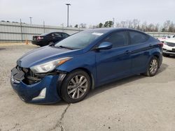 Vehiculos salvage en venta de Copart Lumberton, NC: 2015 Hyundai Elantra SE