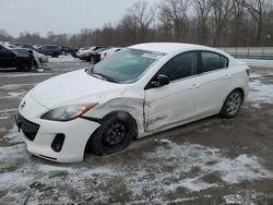 Salvage cars for sale from Copart Ellwood City, PA: 2013 Mazda 3 I