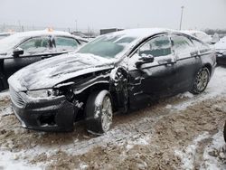 Salvage cars for sale from Copart Woodhaven, MI: 2019 Ford Fusion SE