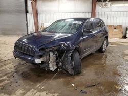 Salvage cars for sale from Copart Lansing, MI: 2014 Jeep Cherokee Sport