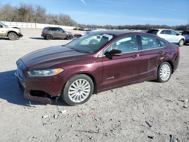 2013 Ford Fusion SE Hybrid