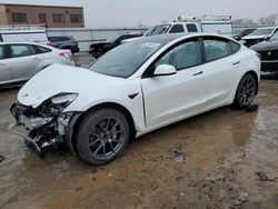 Tesla Model 3 salvage cars for sale: 2021 Tesla Model 3