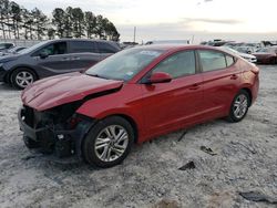 Salvage cars for sale at Loganville, GA auction: 2019 Hyundai Elantra SEL