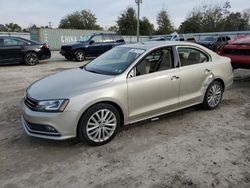Salvage cars for sale from Copart Midway, FL: 2015 Volkswagen Jetta SE