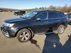 Salvage cars for sale at Brookhaven, NY auction: 2010 Acura MDX Technology