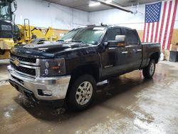 Salvage cars for sale from Copart Kincheloe, MI: 2012 Chevrolet Silverado K2500 Heavy Duty LTZ