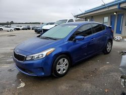 Salvage cars for sale from Copart Memphis, TN: 2017 KIA Forte LX